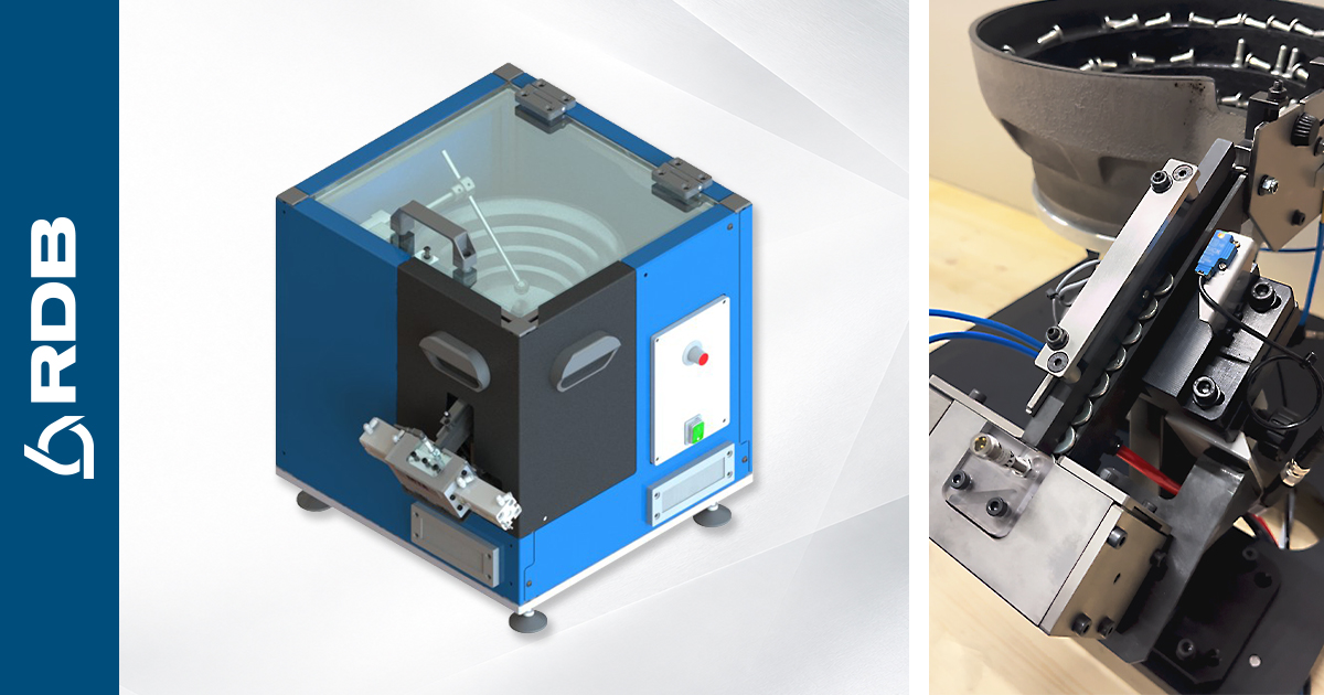 BSF300V25-PI: nuovo alimentatore viti con tazza vibrante e pista inclinata